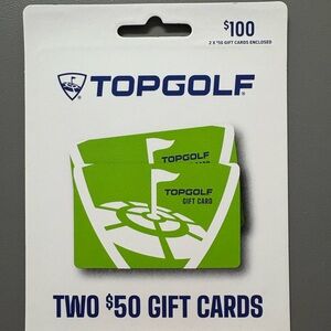 Topgolf 2 $50 Gift Cards